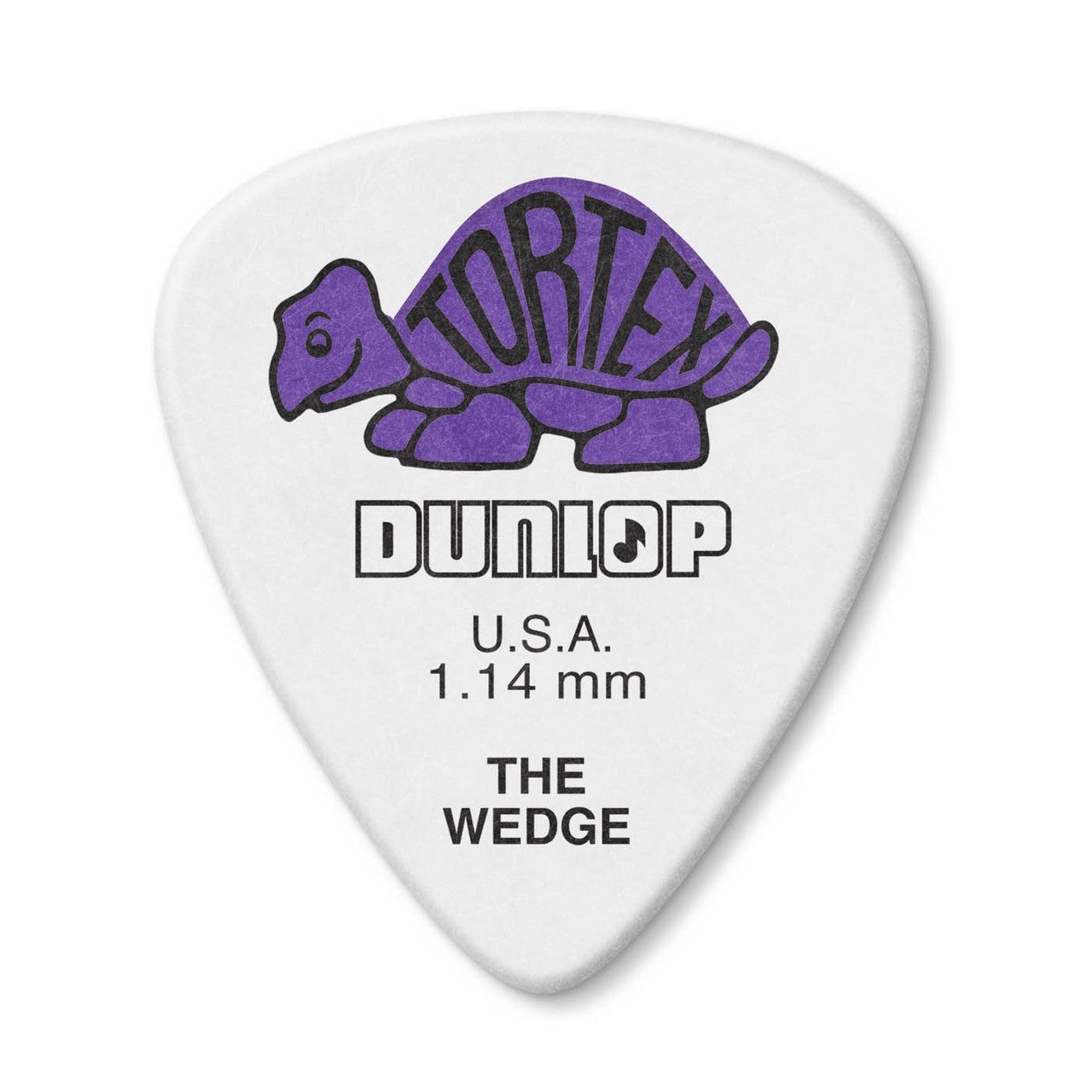 15-PACK Dunlop Tortex Wedge Guitar Picks Standard【1.14mm】424-114