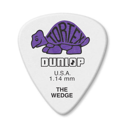 15-PACK Dunlop Tortex Wedge Guitar Picks Standard【1.14mm】424-114