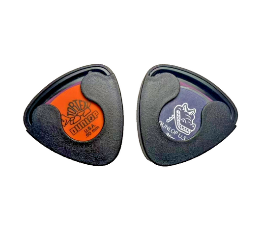 Jim Dunlop Guitar Pick Holder - 2 Holders/Bag - with 6 Free Dunlop Picks !!!