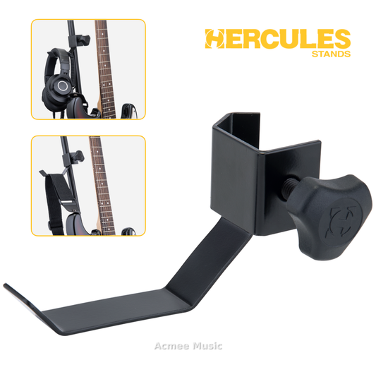 Hercules HA700 Guitar Strap, Headphone Holder, Accessory Hanger for Most Stands