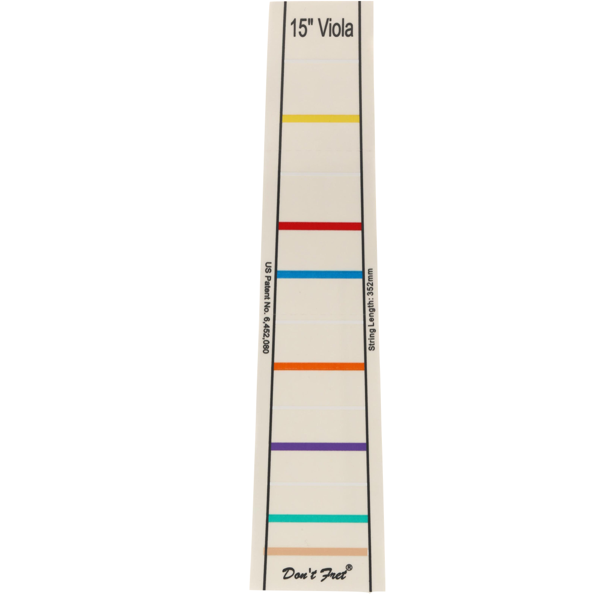 Don't Fret Fingerboard Position Marker Indicator - 15" Viola