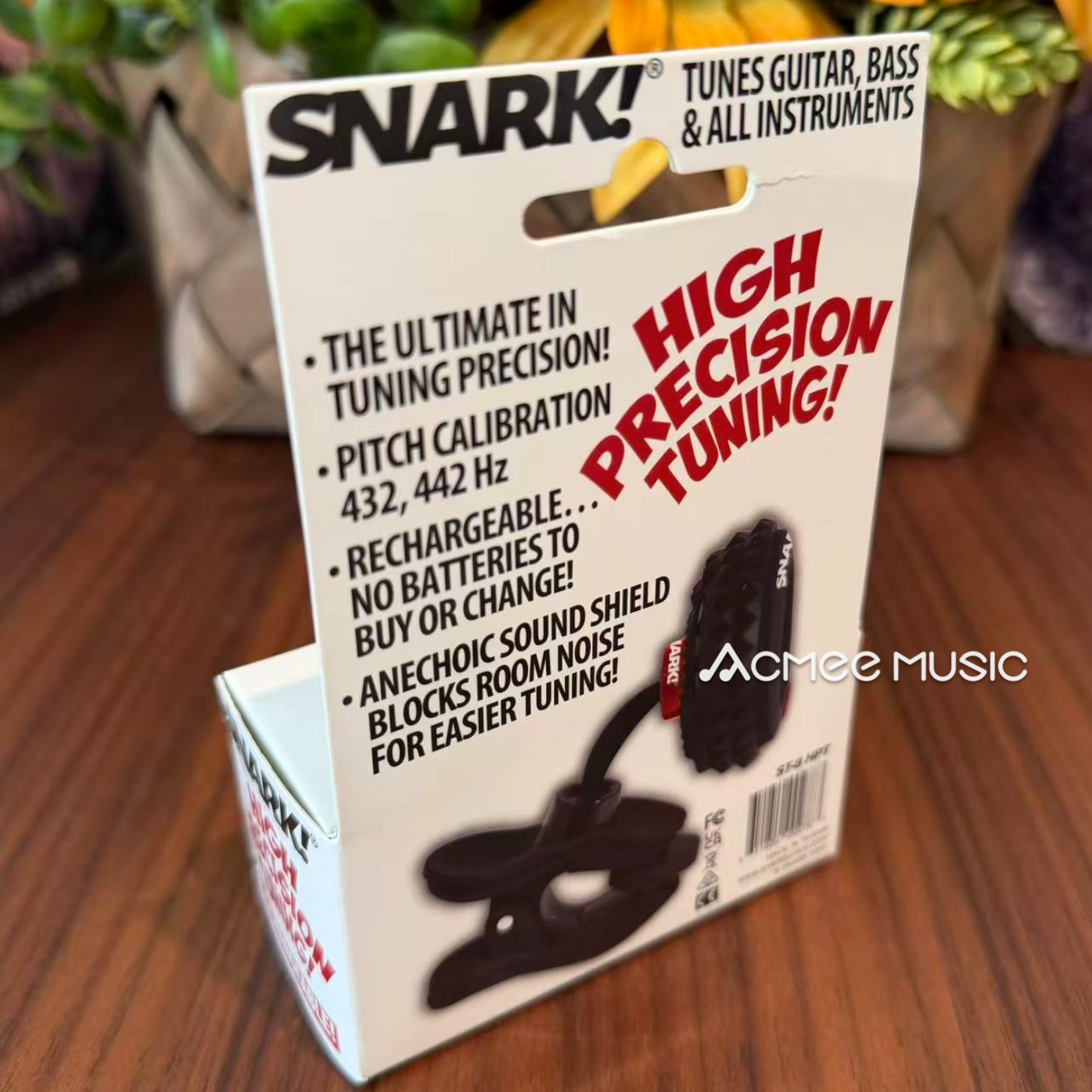 2-PACK Snark ST-8 HPT All Instrument High Precision Rechargeable Clip-On Tuner