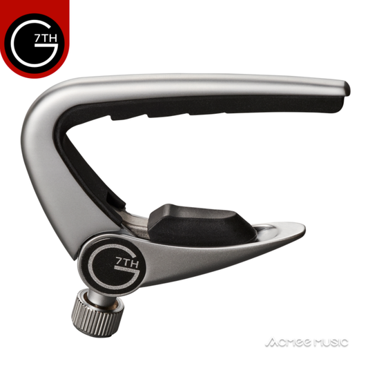 G7th Newport Quick Release 12-String Guitar Capo - Silver