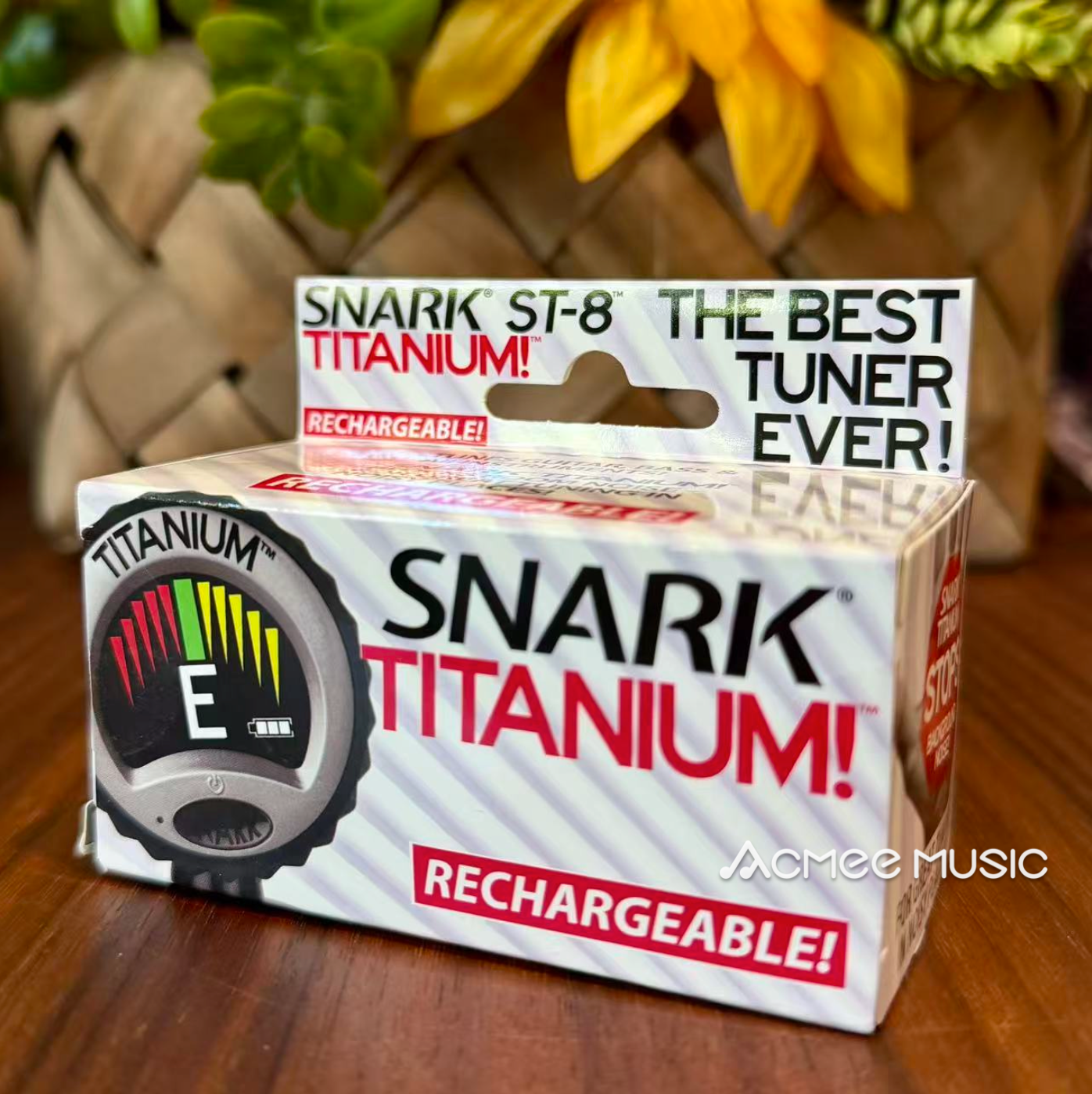 Snark ST-8T Titanium Rechargeable Chromatic All-Instrument Clip On Tuner