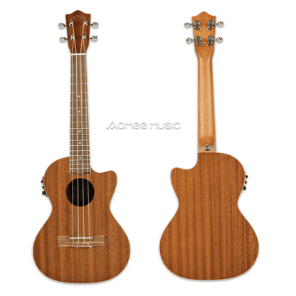 Lanikai MA-CET Mahogany Tenor Acoustic-Electric Ukulele with Padded Gig Bag
