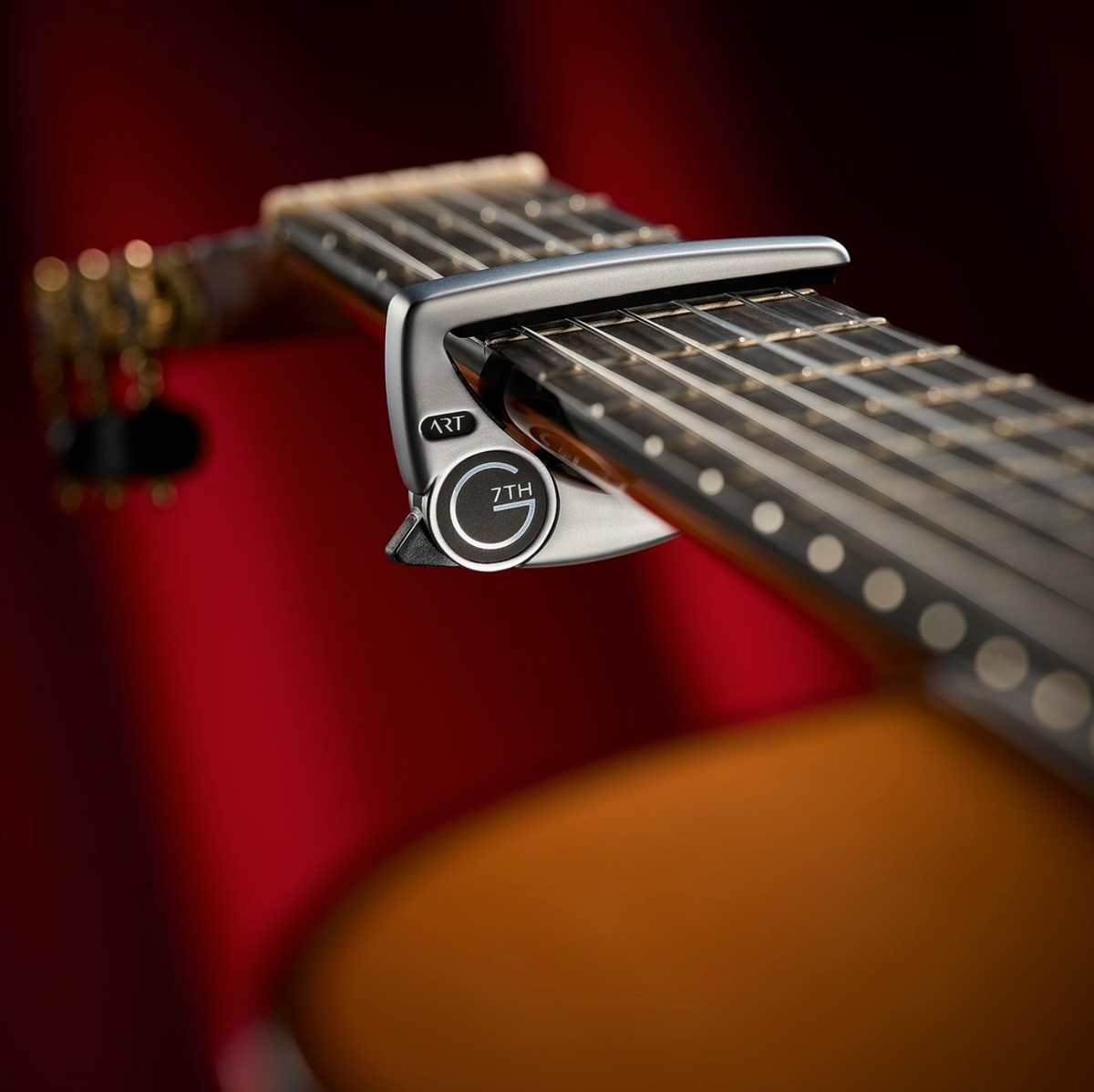 G7th Performance 3 Capo for Classical, Flamenco and Wider Neck Guitars - Silver