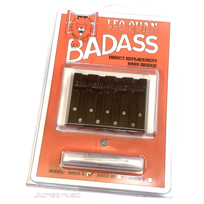 Leo Quan Badass II Bass Bridge 4-String Fender P/Jazz Bass - Black