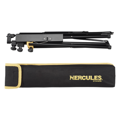 Hercules BS050B 3-Section Heavy Duty Foldable Music Stand with Carrying Bag