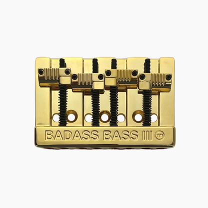 Leo Quan Badass III Bass Bridge 4-String Fender P/Jazz Bass - Gold