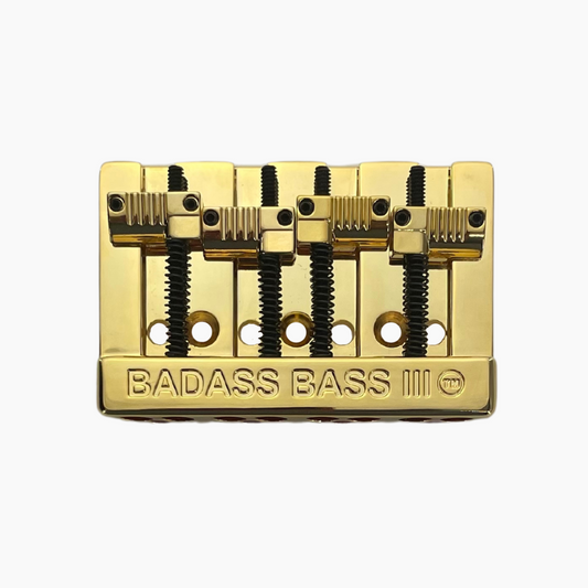 Leo Quan Badass III Bass Bridge 4-String Fender P/Jazz Bass - Gold