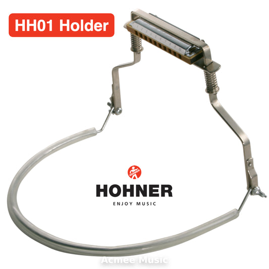 Hohner HH01 10-Hole Harmonica Holder with Comfortable Rubberized Neck Brace