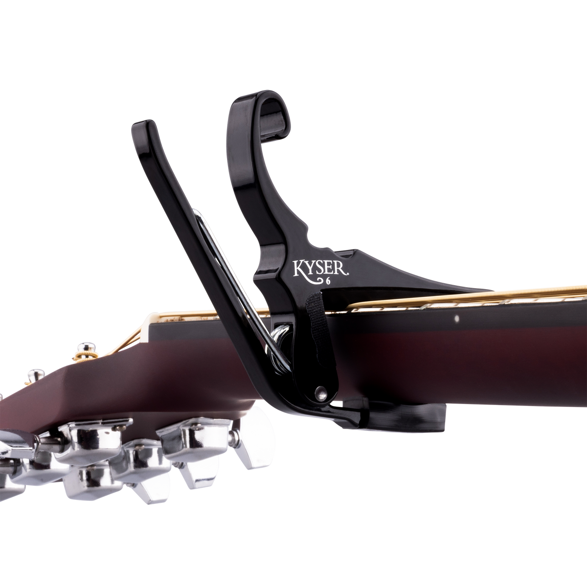 Kyser Quick Change Acoustic 6 String Guitar Capo - Black