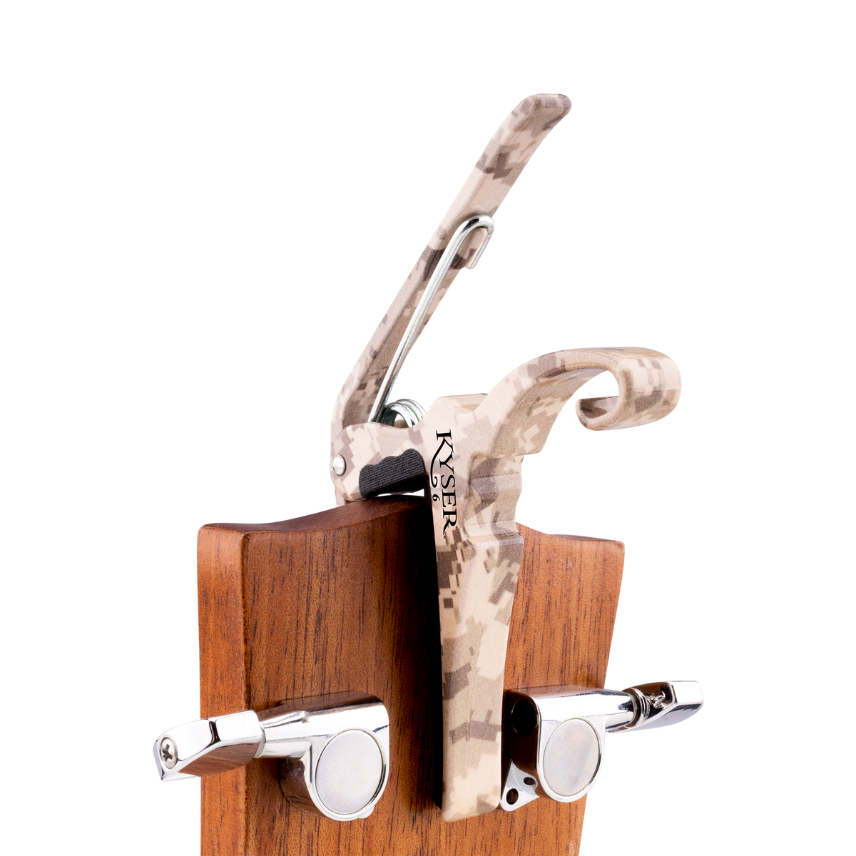 Kyser Guitars 4 Vets Quick Change Acoustic 6 String Guitar Capo - Desert Camo