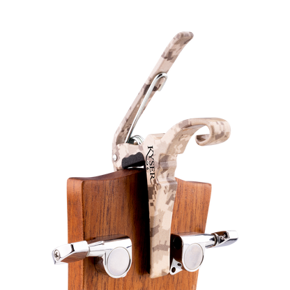 Kyser Guitars 4 Vets Quick Change Acoustic 6 String Guitar Capo - Desert Camo