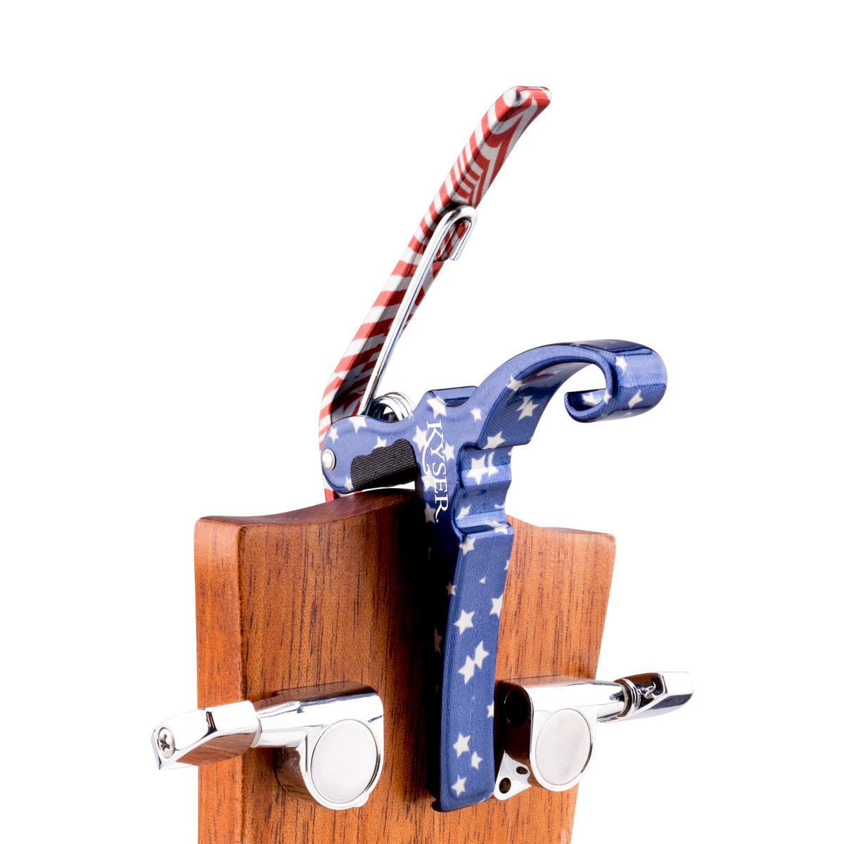 Kyser Quick Change Acoustic 6 String Guitar Capo - Stars and Stripes