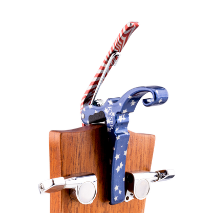 Kyser Quick Change Acoustic 6 String Guitar Capo - Stars and Stripes