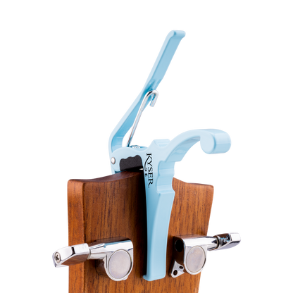 Fender x Kyser Quick Change Electric Guitar Capo - Daphne Blue