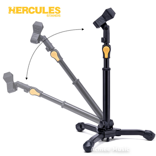 Hercules MS300BPLUS Low Profile Height Adjustable Tripod Microphone Stand
