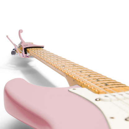 Fender x Kyser Quick Change Electric Guitar Capo - Shell Pink