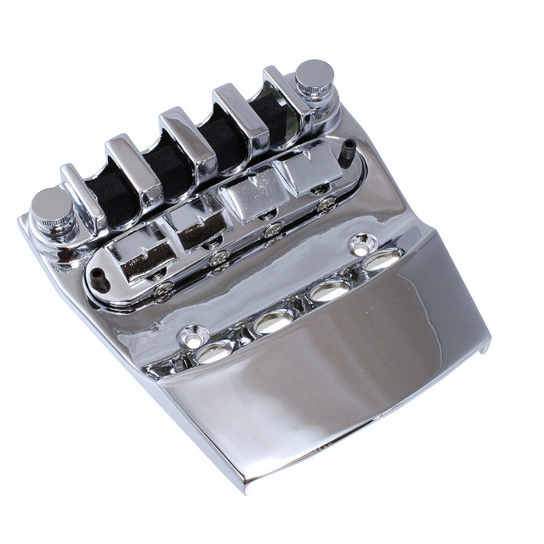 Allparts Ricky-Style Bass Bridge and Tailpiece for Rickenbacker - Chrome