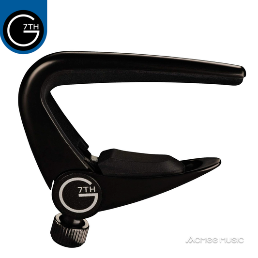 G7th Newport 6-String Guitar Capo Fine-Tune Quick Release - Satin Black