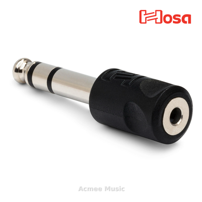Hosa GPM-103 3.5 mm TRS to 1/4 in TRS Adaptor