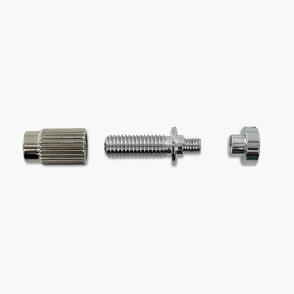 Leo Quan Badass NICKEL Wraparound Guitar Bridge wIth Metric Locking Stud for Import Brands