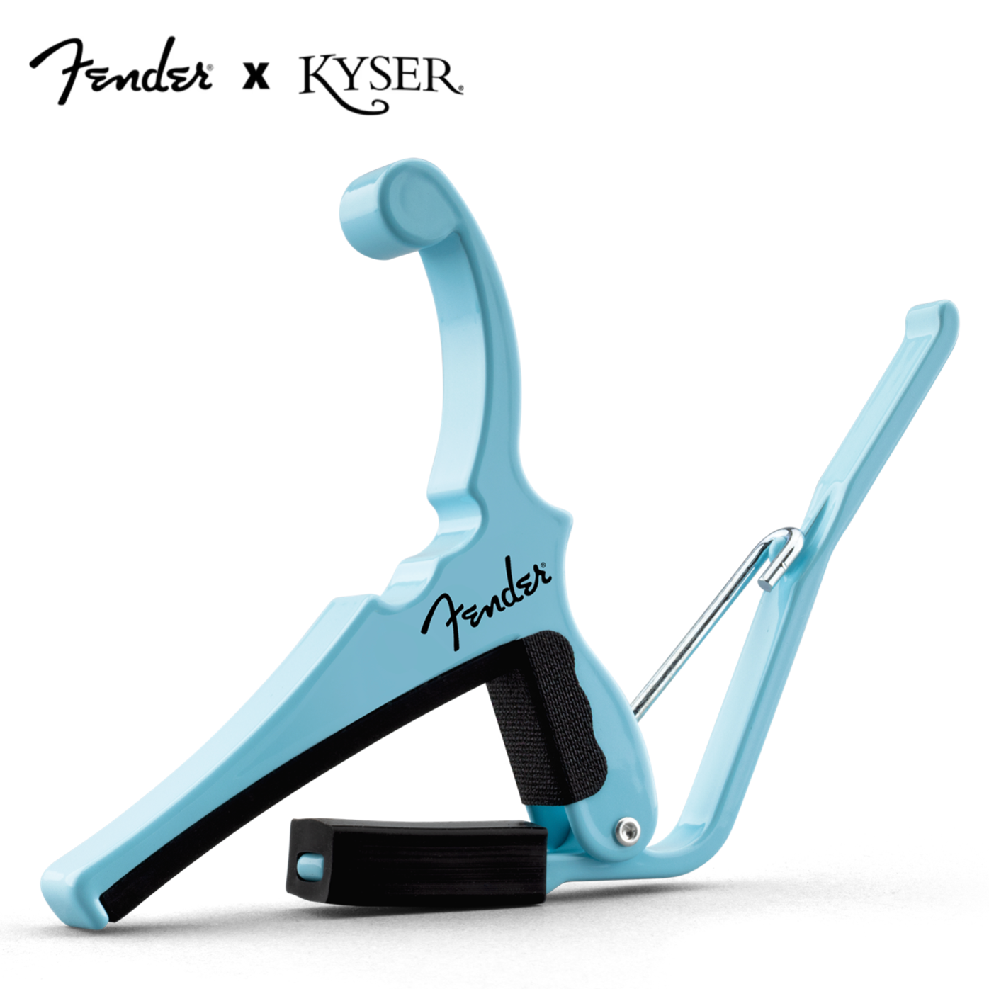 Fender x Kyser Quick Change Electric Guitar Capo - Daphne Blue