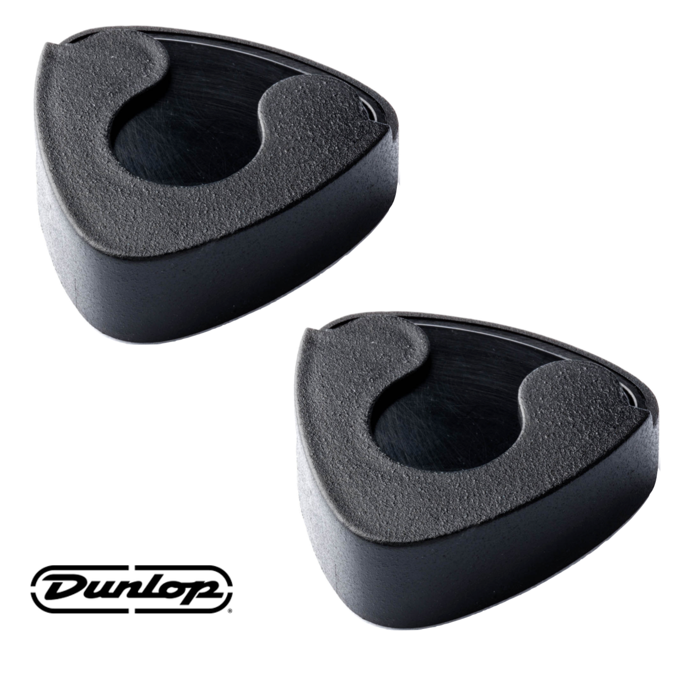 2-PACK Jim Dunlop 5000 Scotty BLACK Pick Holders -Spring Loaded