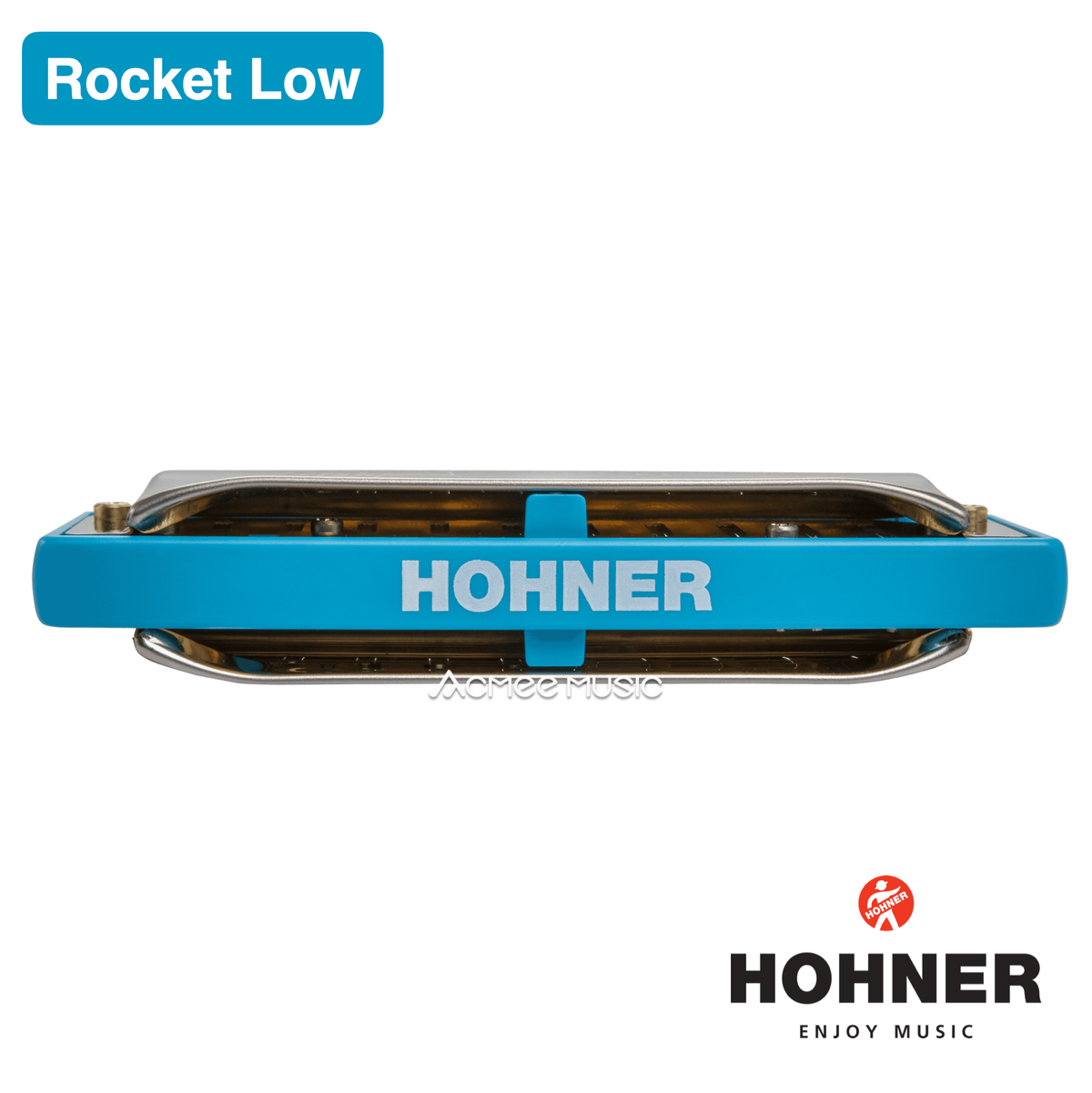 Hohner ROCKET LOW ROCKL-LD Diatonic Progressive Harmonica with Case - Key of Low D