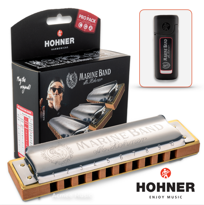 Hohner Marine Band 1896 Pro Pack Diatonic Harmonica MBAND-3PK (G,C,A)