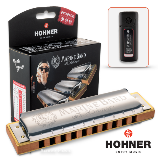 Hohner Marine Band 1896 Pro Pack Diatonic Harmonica MBAND-3PK (G,C,A)