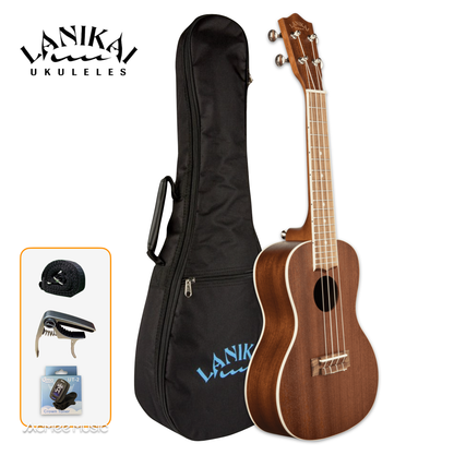 Lanikai MA-C Mahogany Concert 23" Ukulele with Padded Gig Bag