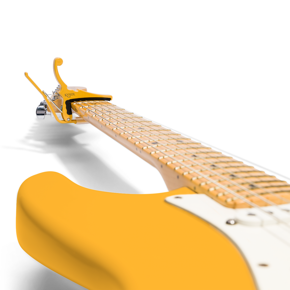 Fender x Kyser Quick Change Electric Guitar Capo - Butterscotch