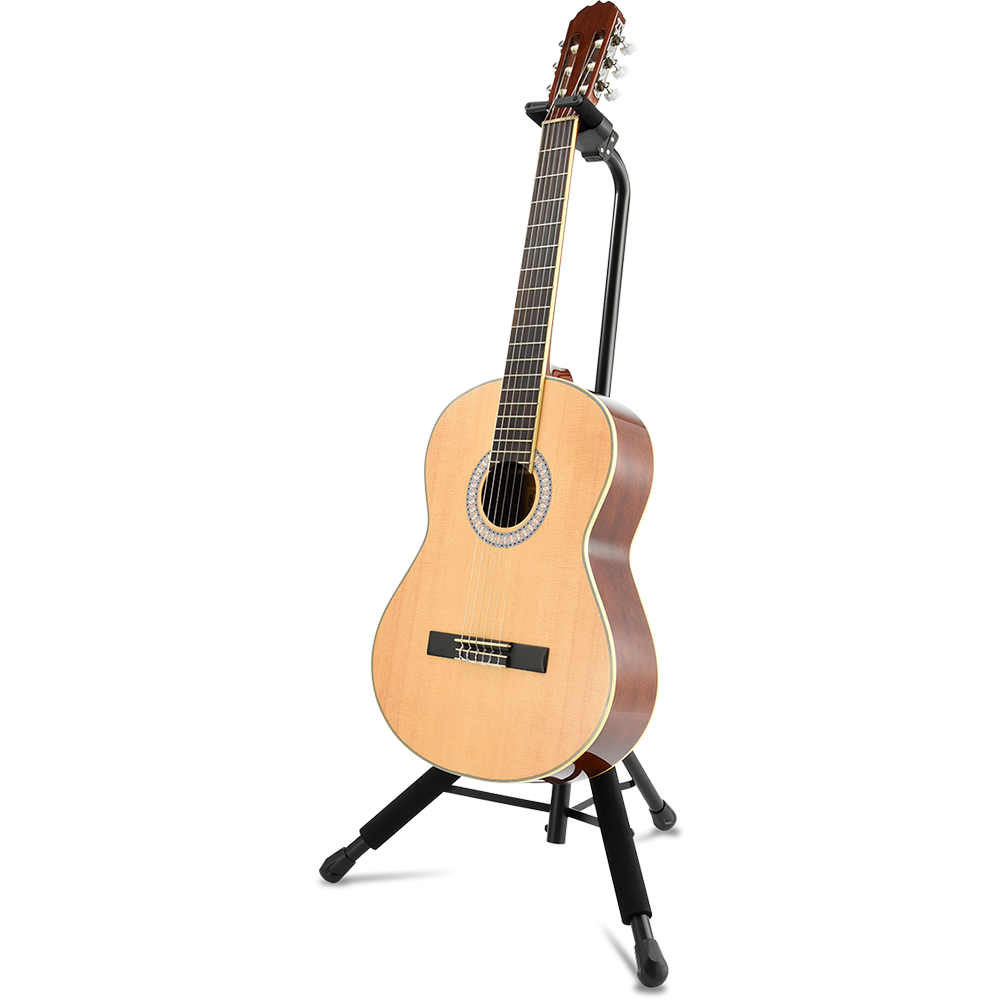 Hercules GS414B PLUS Durable Auto Grip Height Adjustable Guitar Stand