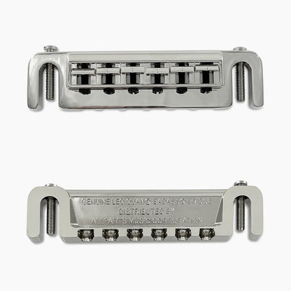 Leo Quan Badass NICKEL Wraparound Guitar Bridge wIth Metric Locking Stud for Import Brands