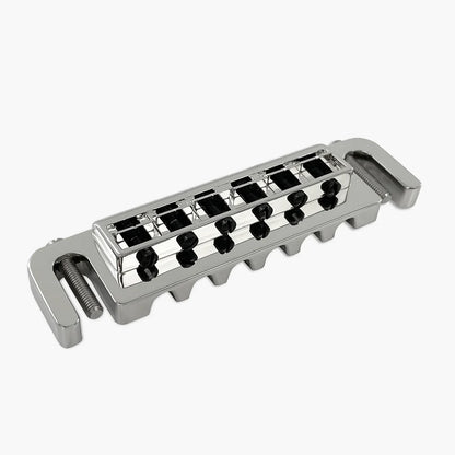Leo Quan Badass NICKEL Wraparound Guitar Bridge wIth Metric Locking Stud for Import Brands
