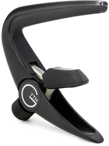G7th Newport 6-String Guitar Capo Fine-Tune Quick Release - Satin Black