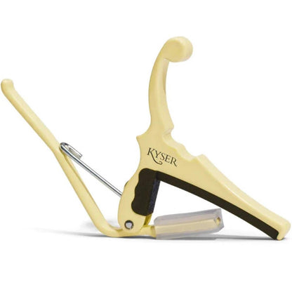 Fender x Kyser Quick Change Electric Guitar Capo - Olympic White